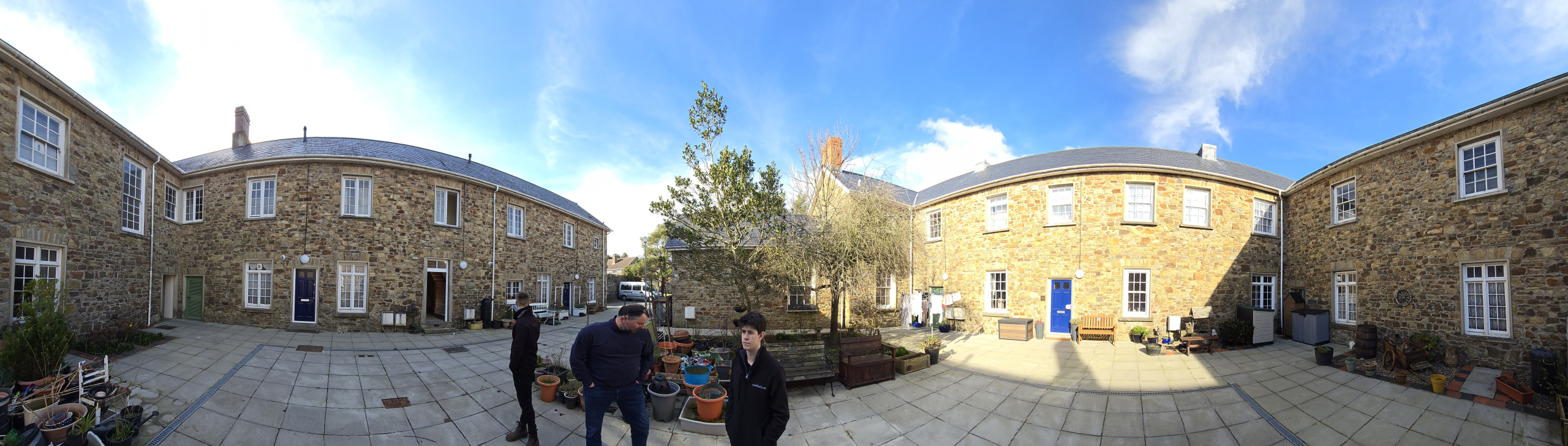 Priory Court - West Courtyard Priory Court - West Courtyard